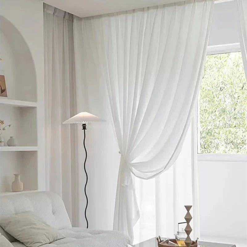 Tulle Curtains for Living Room - Luxe Drapery Co.