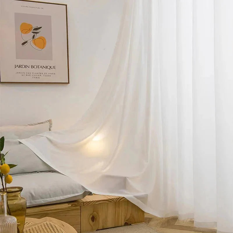 Tulle Curtains for Living Room - Luxe Drapery Co.