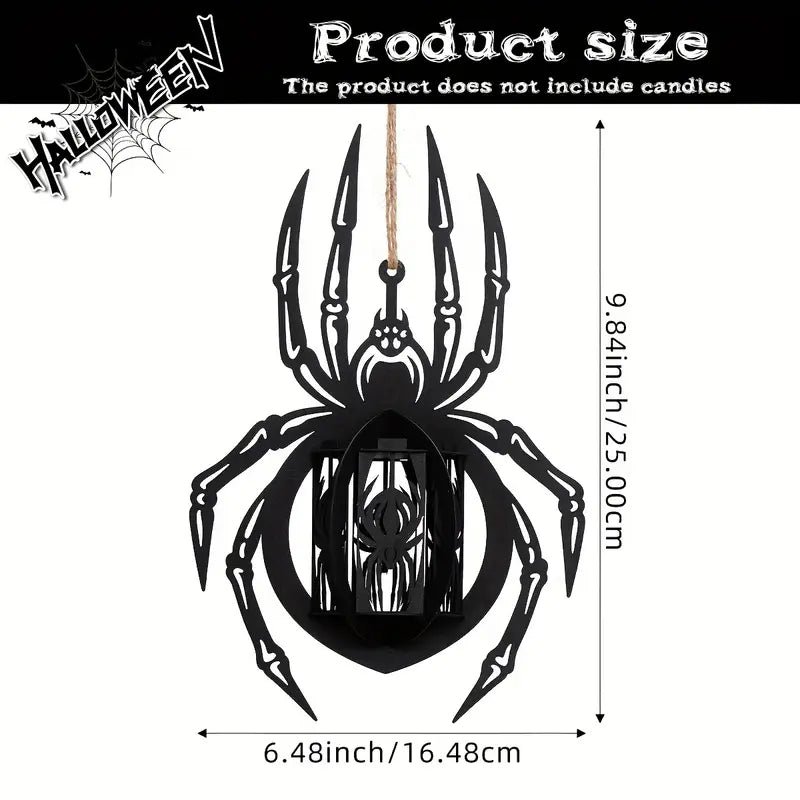 Illuminating Spider Lantern Candle Holder - Luminara Luxe