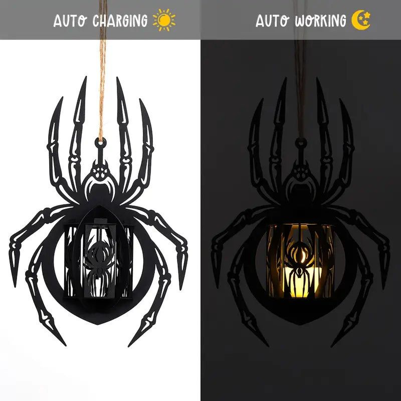 Illuminating Spider Lantern Candle Holder - Luminara Luxe