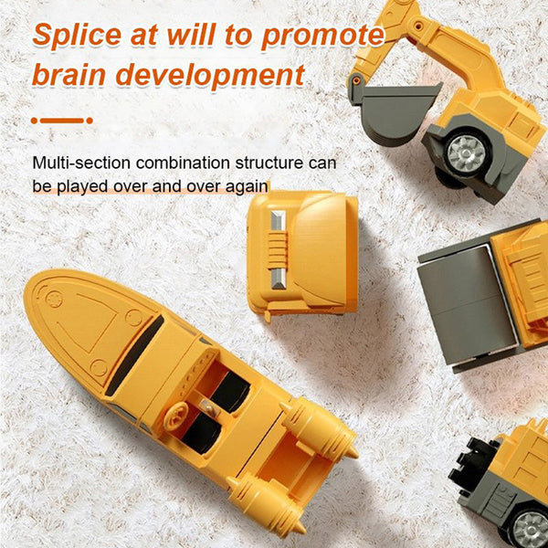 Magnetic Engineering Car Toy - EduPlay