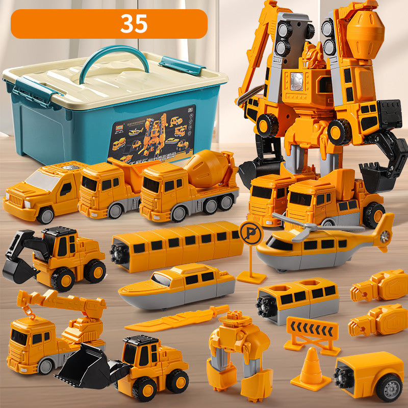 Magnetic Engineering Car Toy - EduPlay