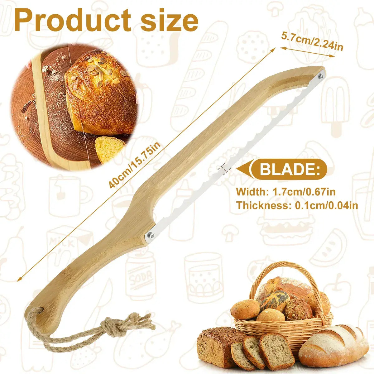 Precision Bread Knife - SliceMaster Pro