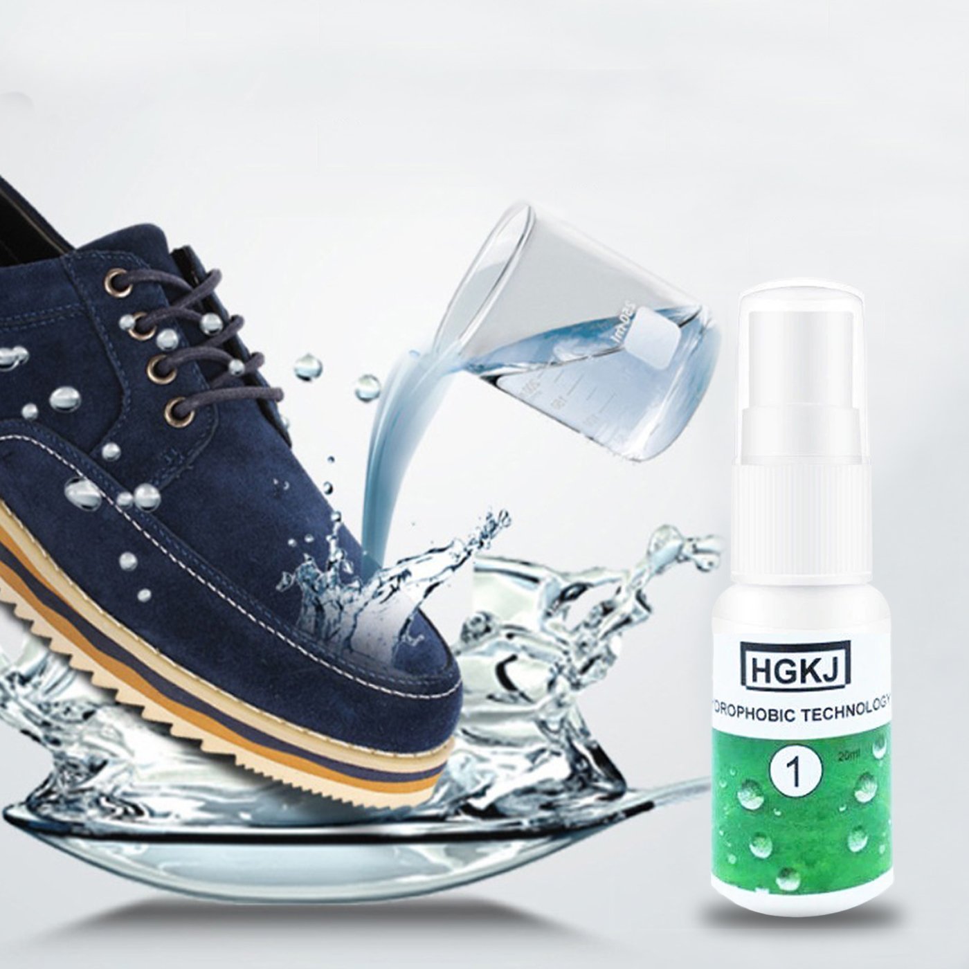 Hydrophobic Water & Stain-Proof Coating - AquaShield Pro