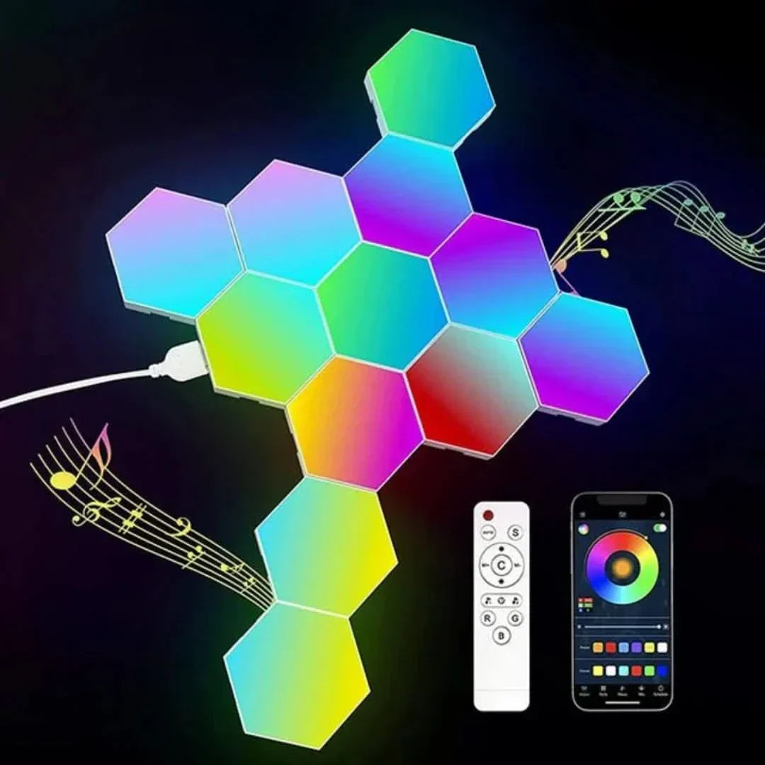 Hexagonal Interactive Lighting – LumaNest