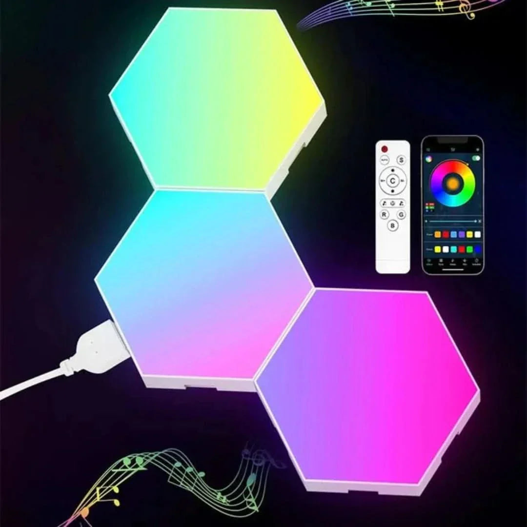 Hexagonal Interactive Lighting – LumaNest