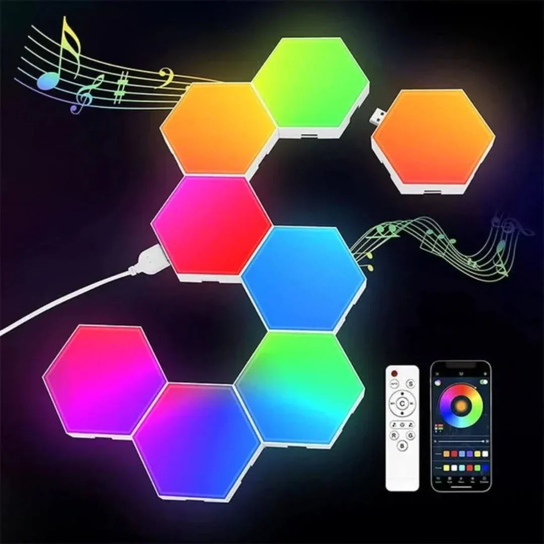 Hexagonal Interactive Lighting – LumaNest