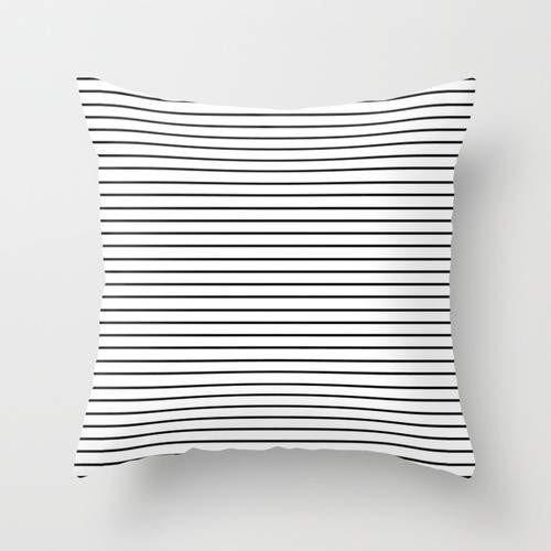 Minimalist Stripes Throw Pillow Cover - LuxeNest Decor
