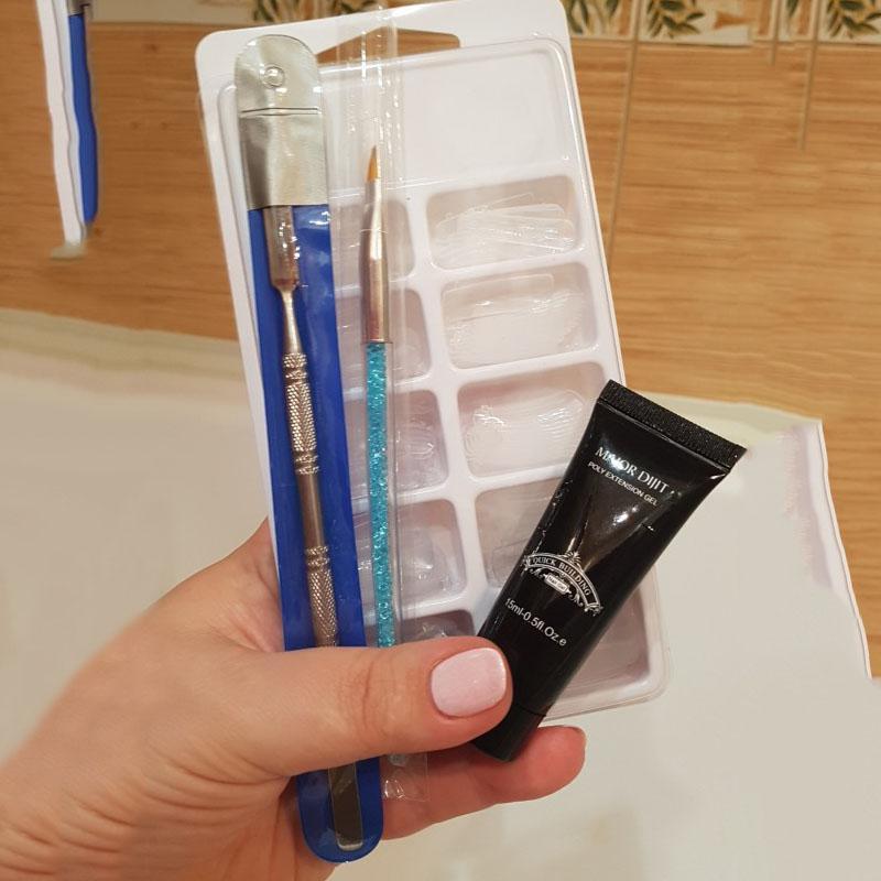 Poly Gel Nail Extension Kit - LuxeNail Pro