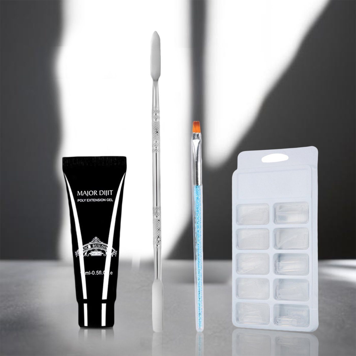 Poly Gel Nail Extension Kit - LuxeNail Pro