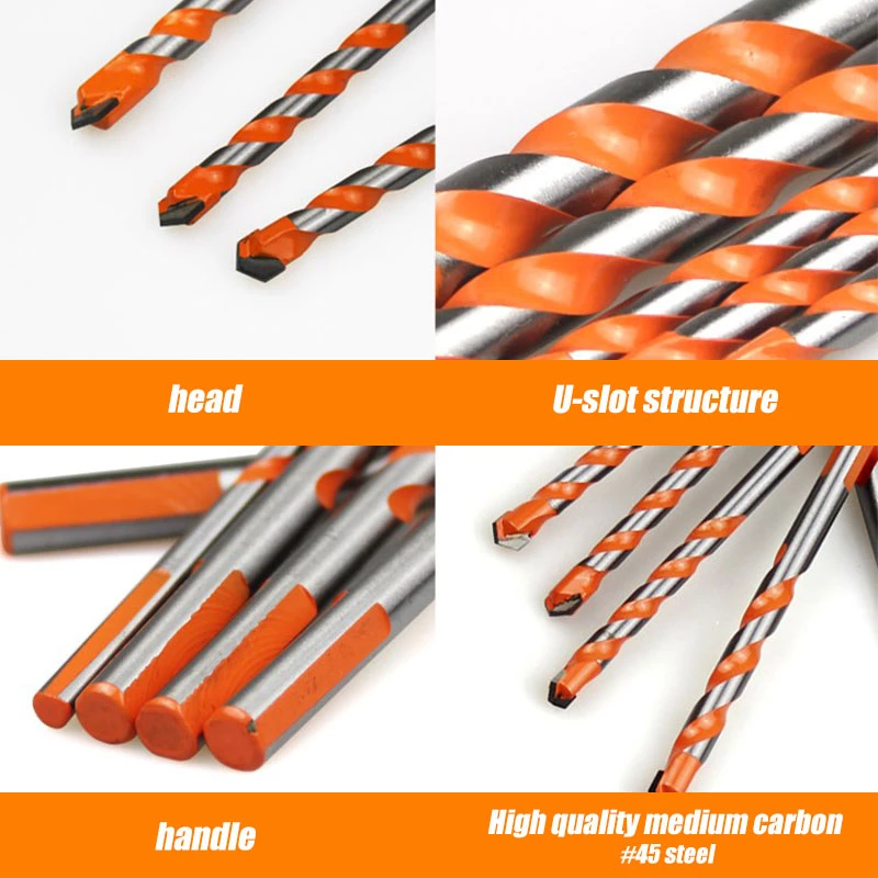 Triangular Handle Drill Bits - PrecisionPro Tools