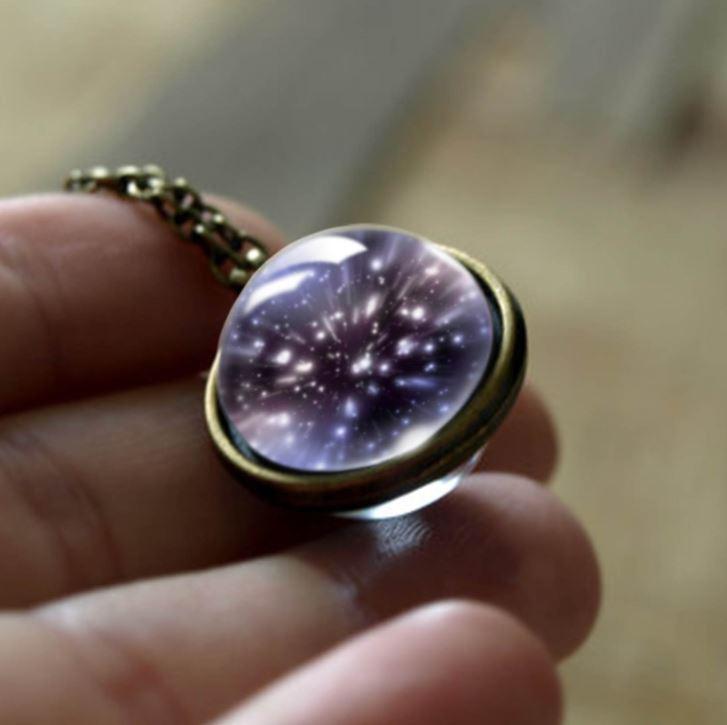 Galaxy Pendant Necklace - Celestial Luxe