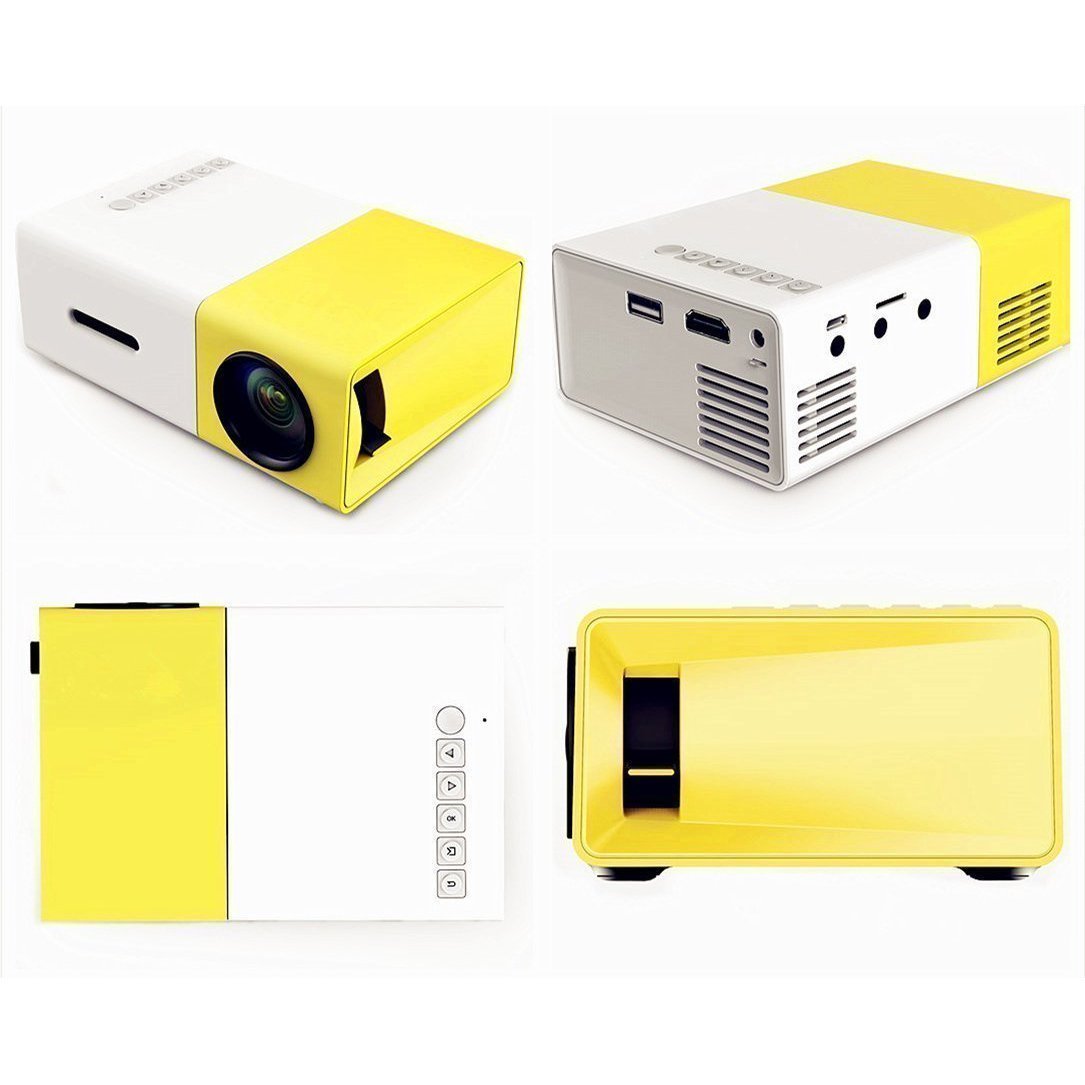 Ultra Bright 600lm HD Pocket Projector - LuminaTech