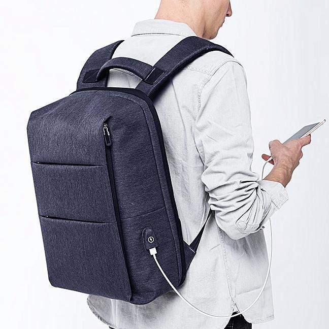USB Laptop Backpack - LuxeGear with Anti-Theft Design