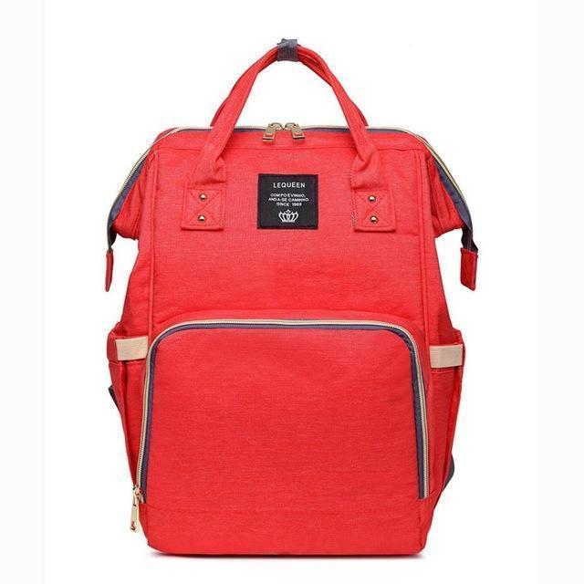 Diaper Backpack - LuxeMommy with Insulated Pockets