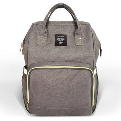 Diaper Backpack - LuxeMommy with Insulated Pockets