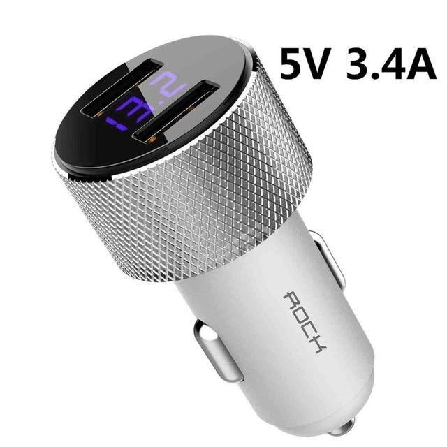Fast Charge Dual USB Car Charger - Voltix Premium