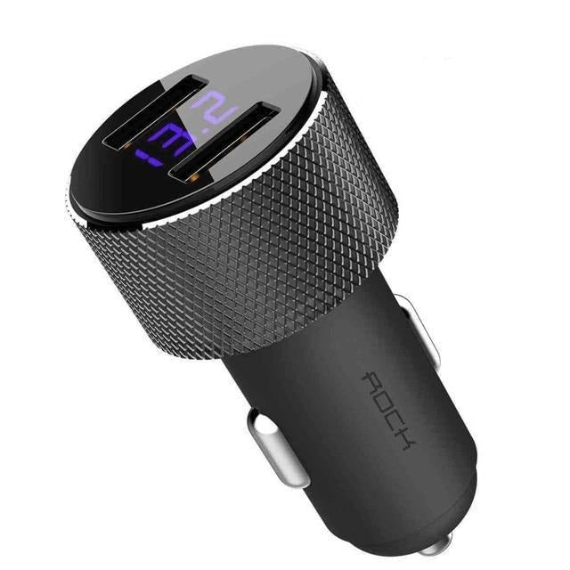Fast Charge Dual USB Car Charger - Voltix Premium