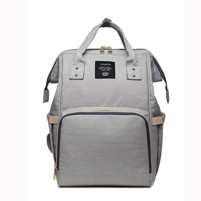 Diaper Backpack - LuxeMommy with Insulated Pockets
