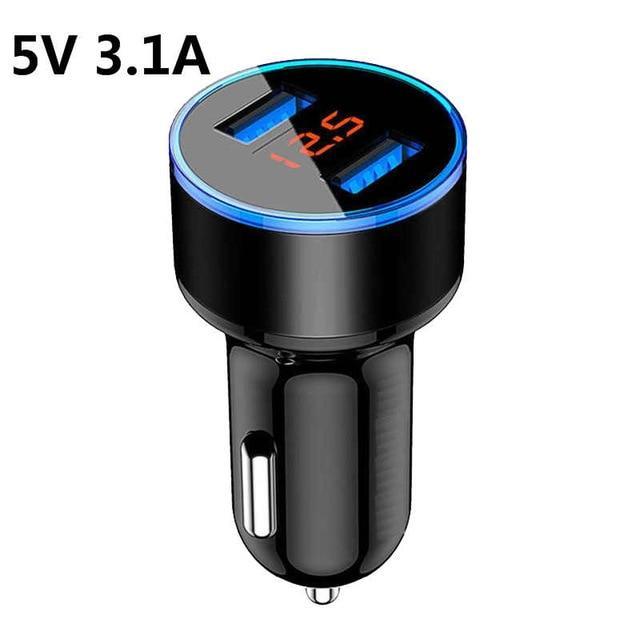 Fast Charge Dual USB Car Charger - Voltix Premium