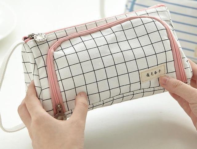 Kawaii Pencil Case - Artistry Essentials Large Capacity Pouch