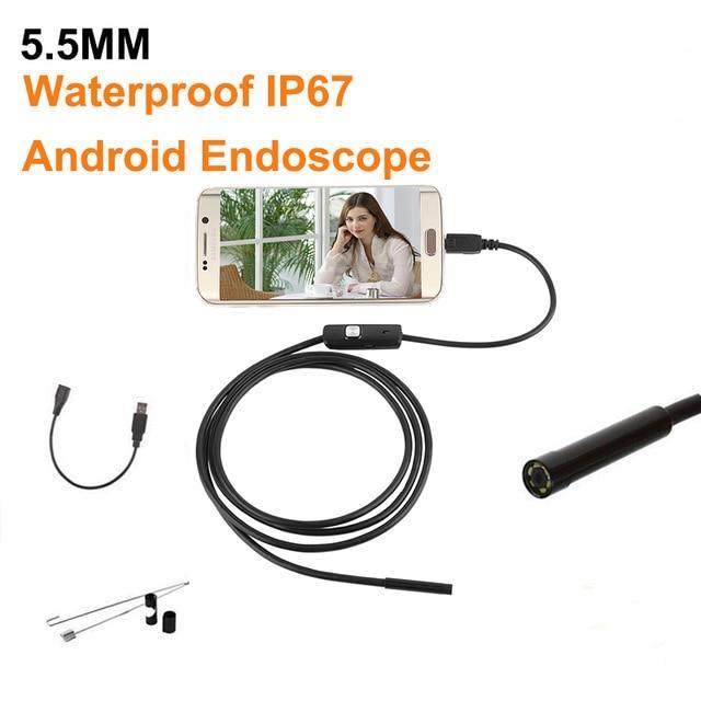 Endoscope Camera - ClearView Pro, 7mm Waterproof Inspection Tool