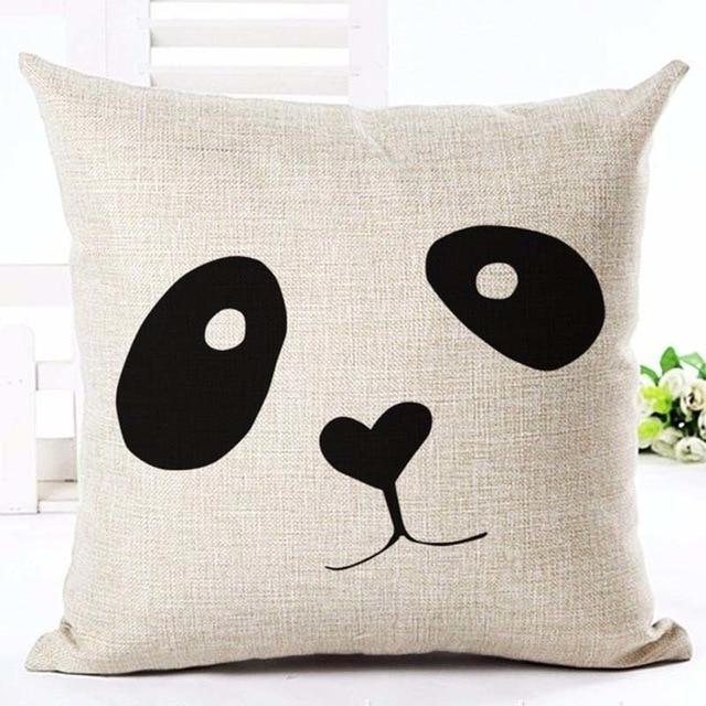 Black & White Decorative Cushion Cover - LuxeNest