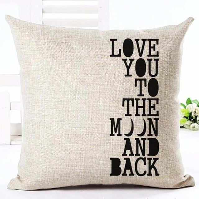 Black & White Decorative Cushion Cover - LuxeNest