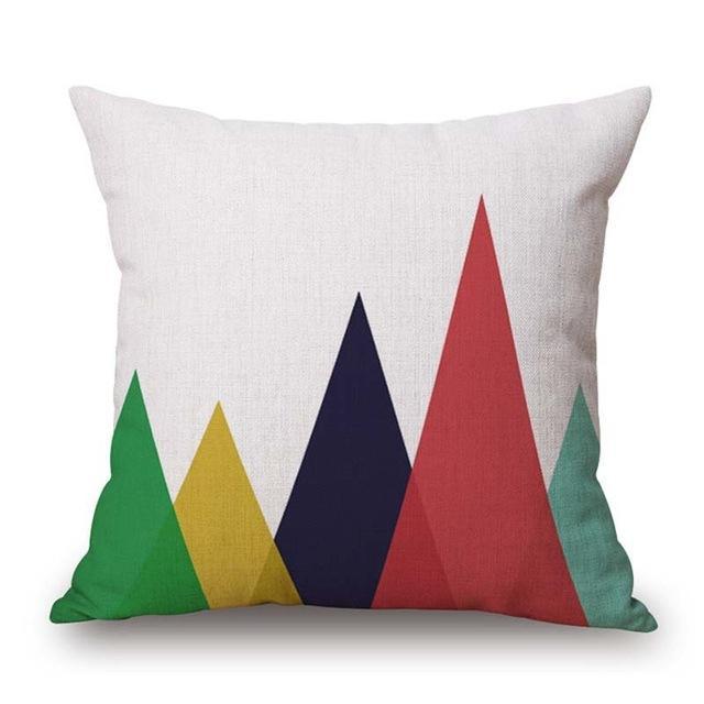 Geometric Animal Cushion Cover - LuxeNest Designs