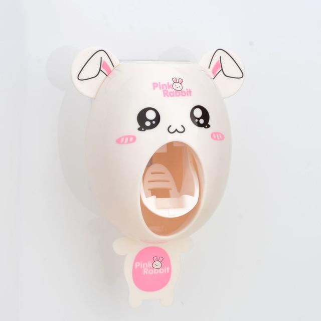 Cartoon Toothpaste Dispenser - BrightSmile Essentials