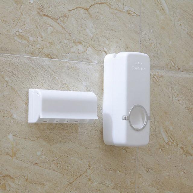 Automatic Toothpaste Dispenser Set - LuxeBath Essentials