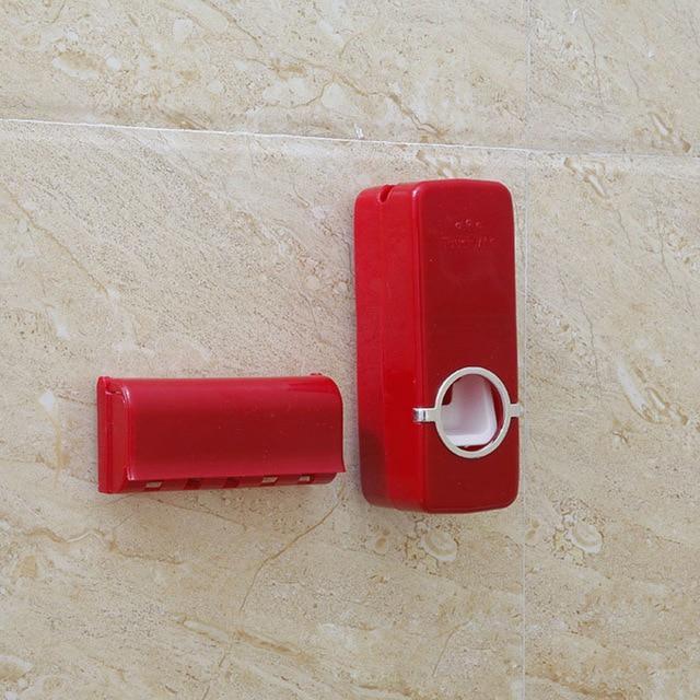 Automatic Toothpaste Dispenser Set - LuxeBath Essentials