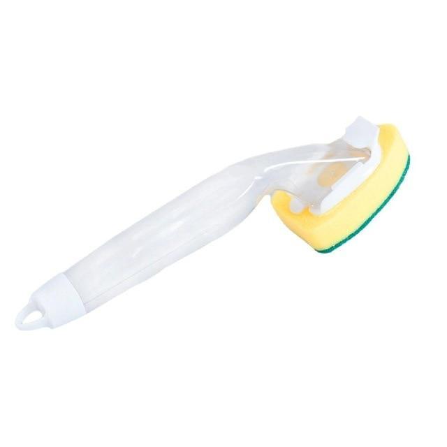 Dish Washing Brush with Soap Dispenser - CleanEase