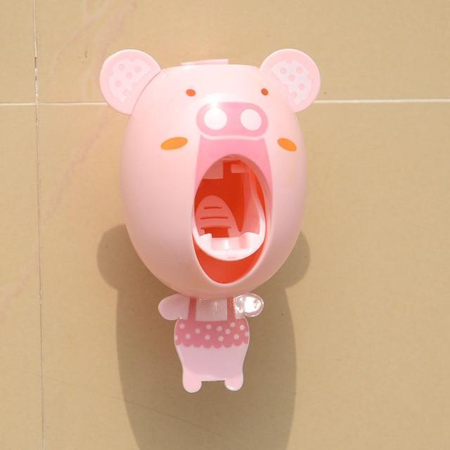 Cartoon Toothpaste Dispenser - BrightSmile Essentials