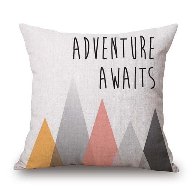 Geometric Animal Cushion Cover - LuxeNest Designs