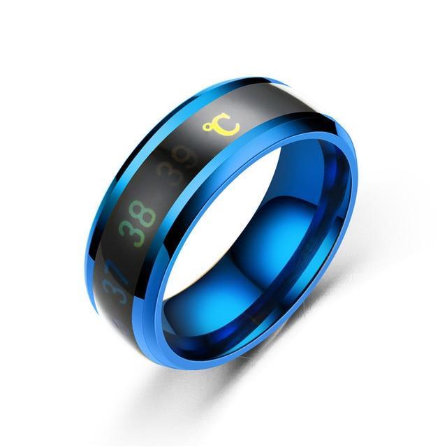 Intelligent Temperature Sensing Couple Rings - LuxeBond