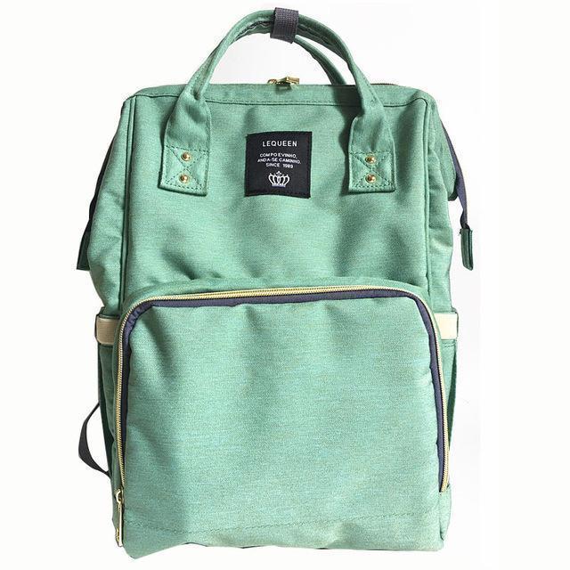 Diaper Backpack - LuxeMommy with Insulated Pockets
