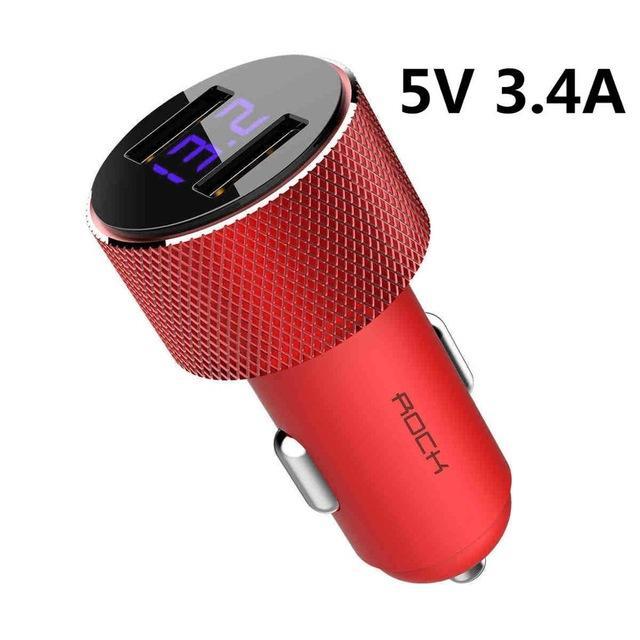 Fast Charge Dual USB Car Charger - Voltix Premium