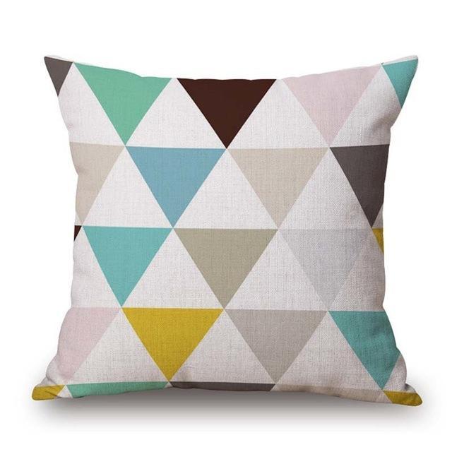 Geometric Animal Cushion Cover - LuxeNest Designs