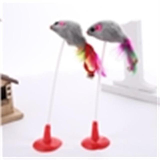 Interactive Cat Feather Wand - Purrfect Play