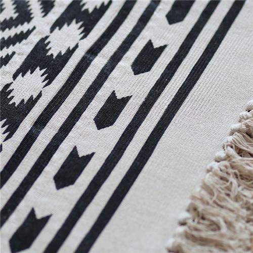 Bohemian Woven Rug - LuxeNest Designs