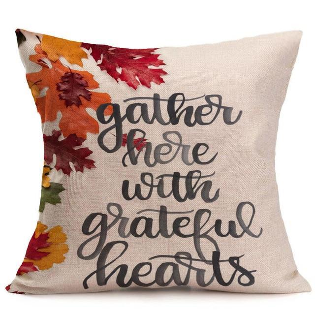 Fall Pillow Cases - LuxeNest Decor