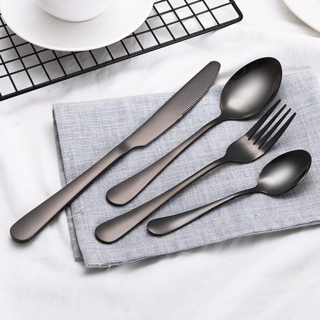 Premium Stainless Steel Cutlery Set - Elegance Essentials