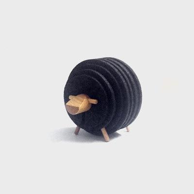 Felt Sheep Coaster Set - CozyNest Designs