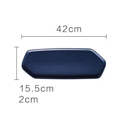 Geometric Serving Platter - LuxeCraft Designs