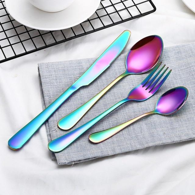 Premium Stainless Steel Cutlery Set - Elegance Essentials