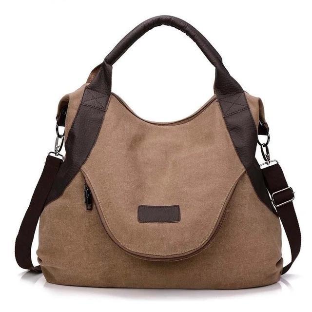 Canvas Messenger Bag - Terra Luxe