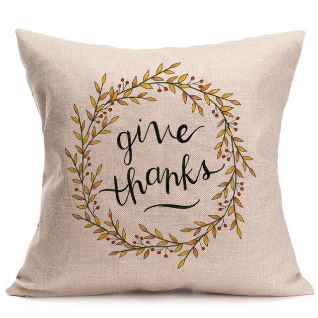 Fall Pillow Cases - LuxeNest Decor