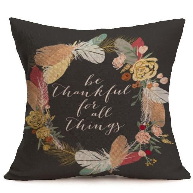 Fall Pillow Cases - LuxeNest Decor