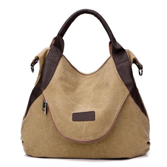 Canvas Messenger Bag - Terra Luxe